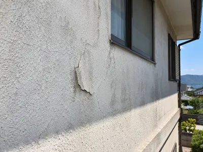 塗り替え前の北面外壁